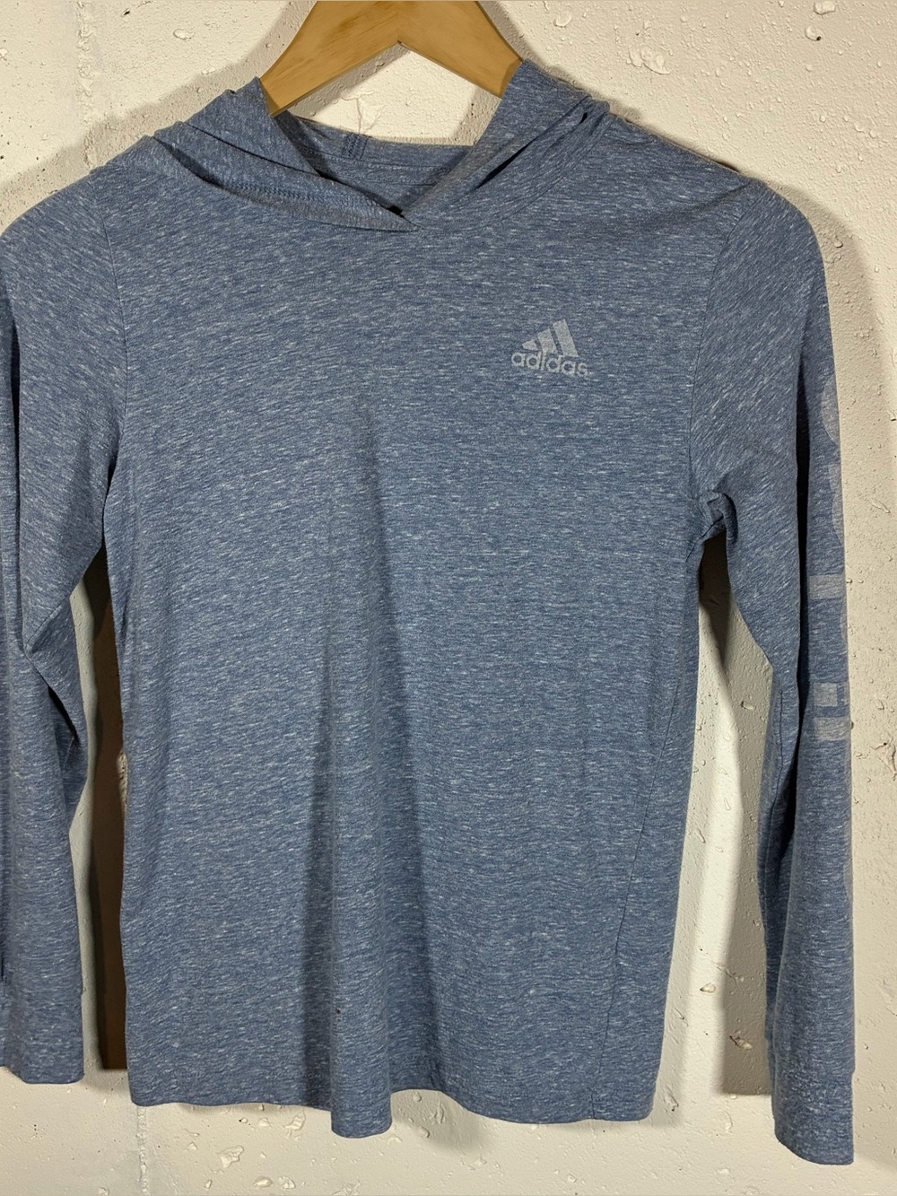 Adidas Boy’s Long-Sleeve Hooded Shirt